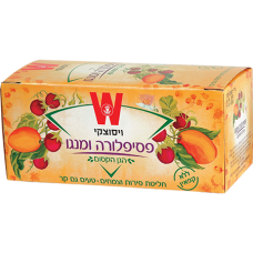 Mango & Passion Tea Fruit Wissotzky 25 bags*2,5 gr